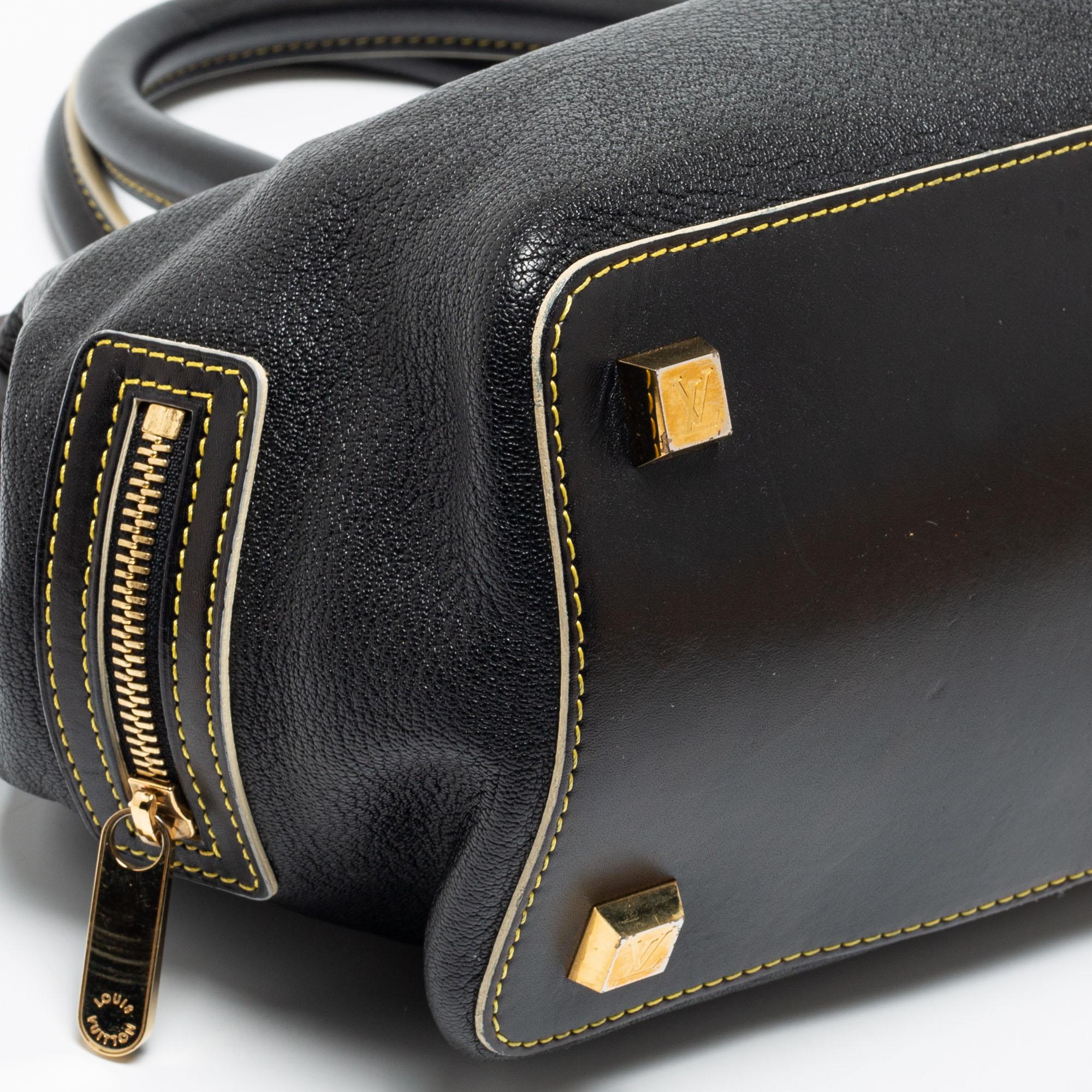 Louis Vuitton Black Suhali Leather L'Ingenieux PM Bag 2