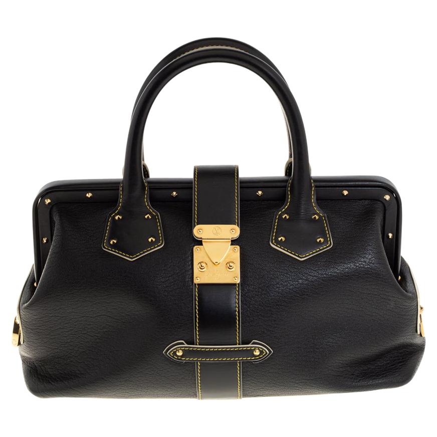 Louis Vuitton - Sac « Lingenieux PM » en cuir noir Suhali