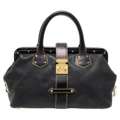 Louis Vuitton Black Suhali Leather L'Ingenieux PM Bag