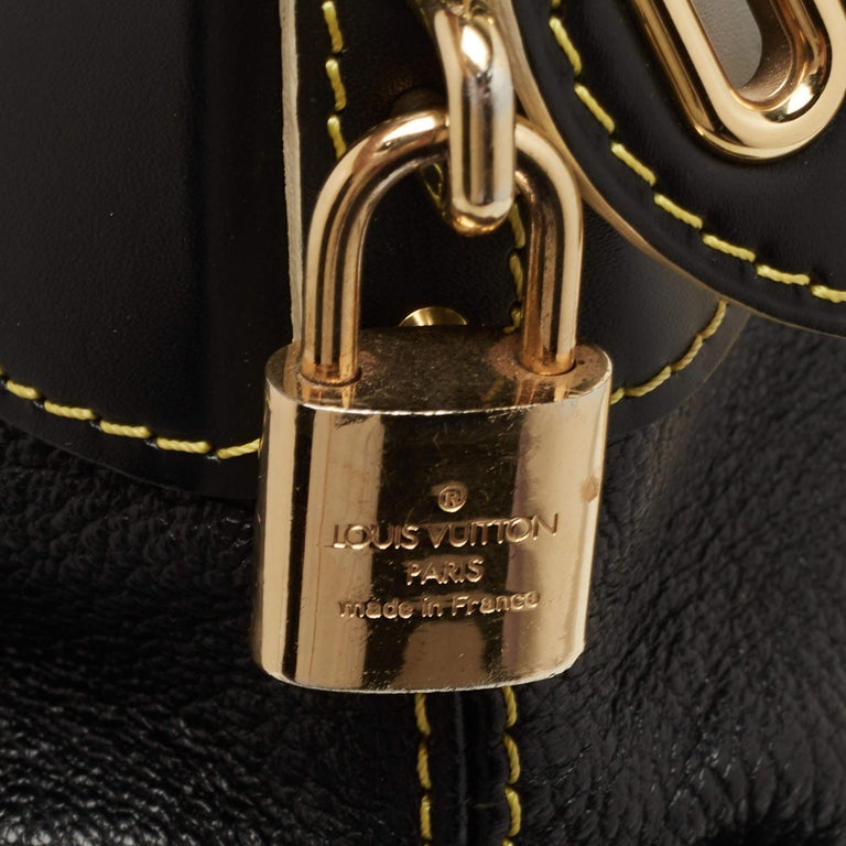 Louis Vuitton Blue Suhali Leather Lockit MM Bag at 1stDibs
