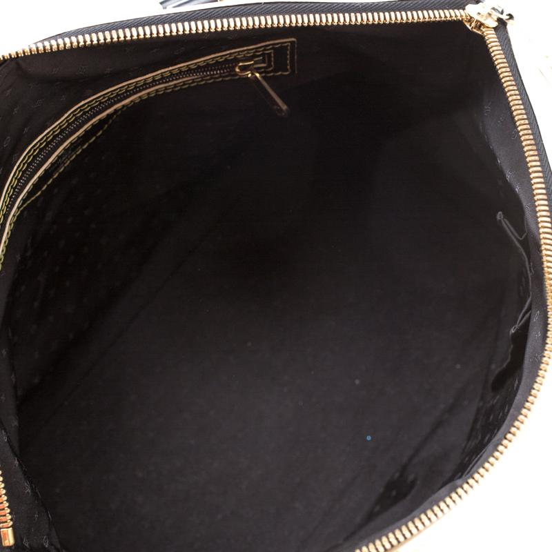 Louis Vuitton Black Suhali Leather Lockit MM Bag 7