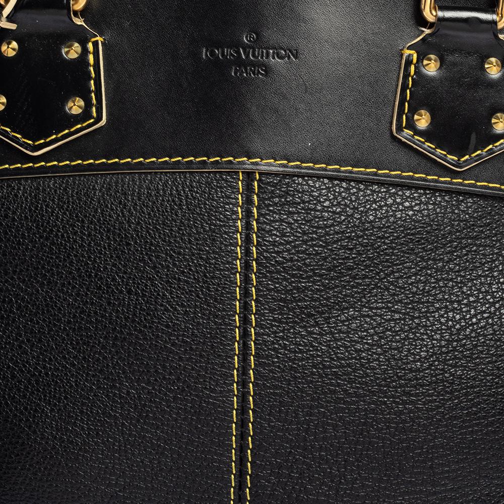 Louis Vuitton Black Suhali Leather Lockit PM Bag 6