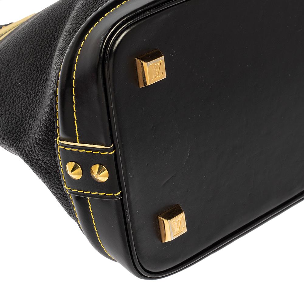 Louis Vuitton Black Suhali Leather Lockit PM Bag 8
