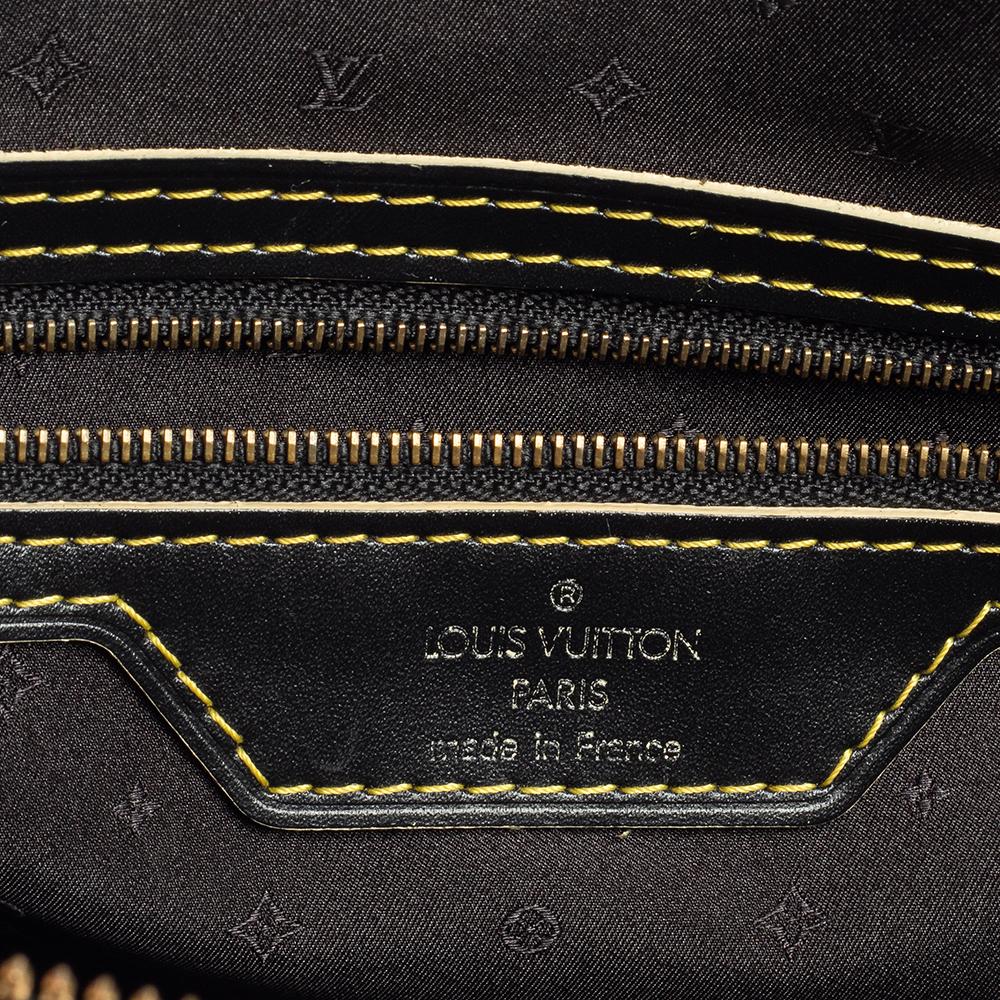 Louis Vuitton Black Suhali Leather Lockit PM Bag 1