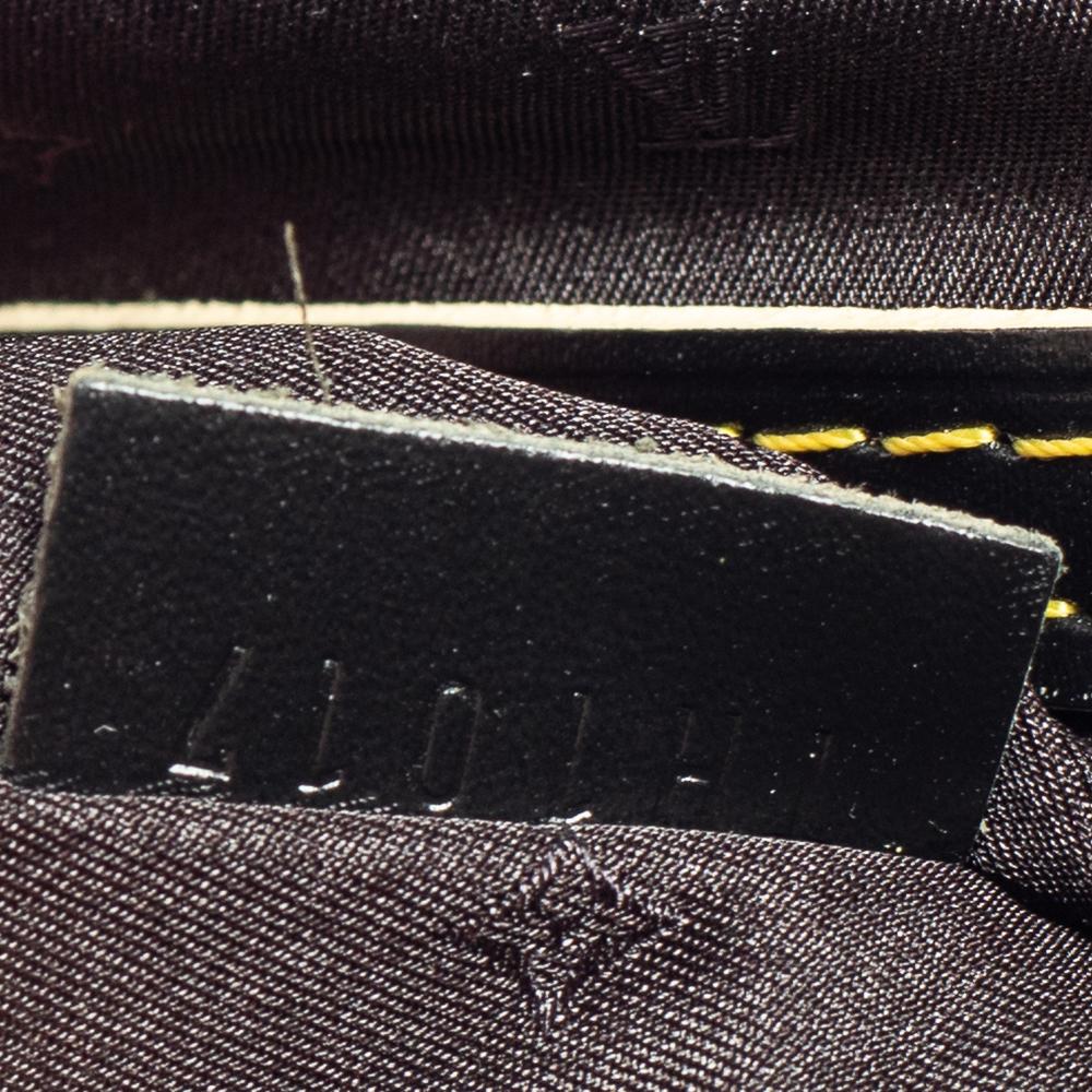 Louis Vuitton Black Suhali Leather Lockit PM Bag 2