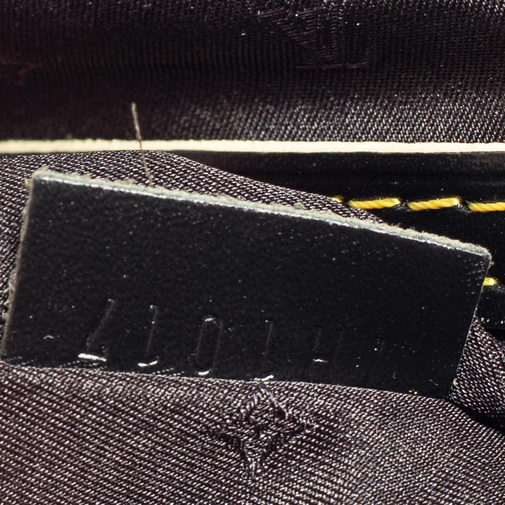 Louis Vuitton Black Suhali Leather Lockit PM Bag 4