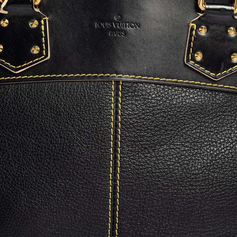 Louis Vuitton Black Suhali Leather Lockit PM Bag 4