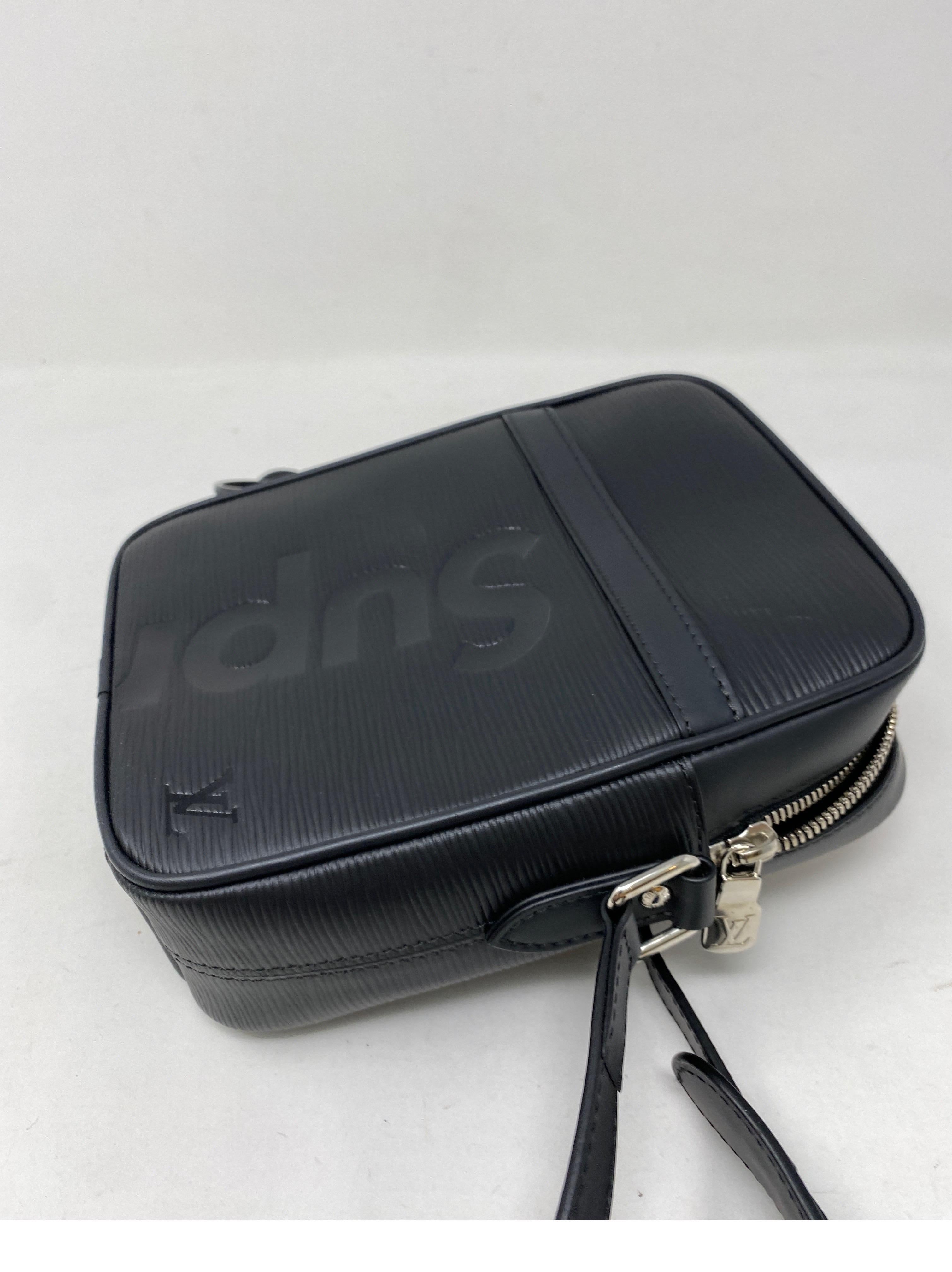 Louis Vuitton Black Supreme Bag  6