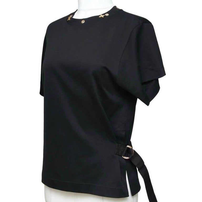 Louis Vuitton LV Monogram T-Shirt, Black, Xs