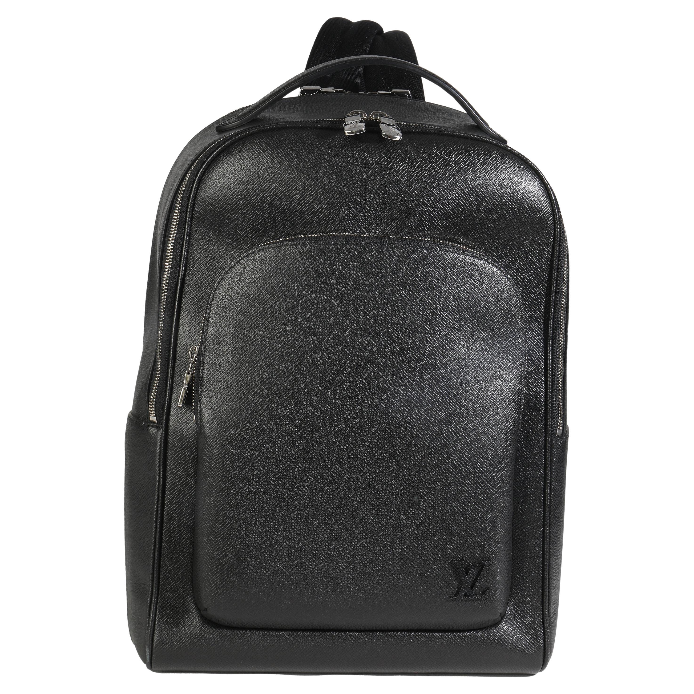 Louis Vuitton Black Taiga Avenue Backpack