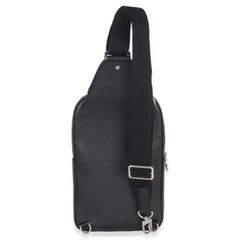Louis Vuitton Black Taiga Avenue Sling Bag