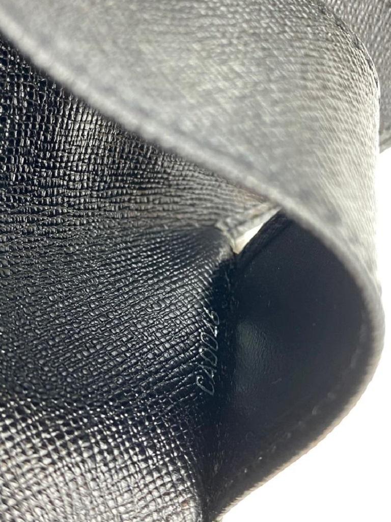 Louis Vuitton Black Taiga Leather 4 Key Multicles Holder 16L859 1