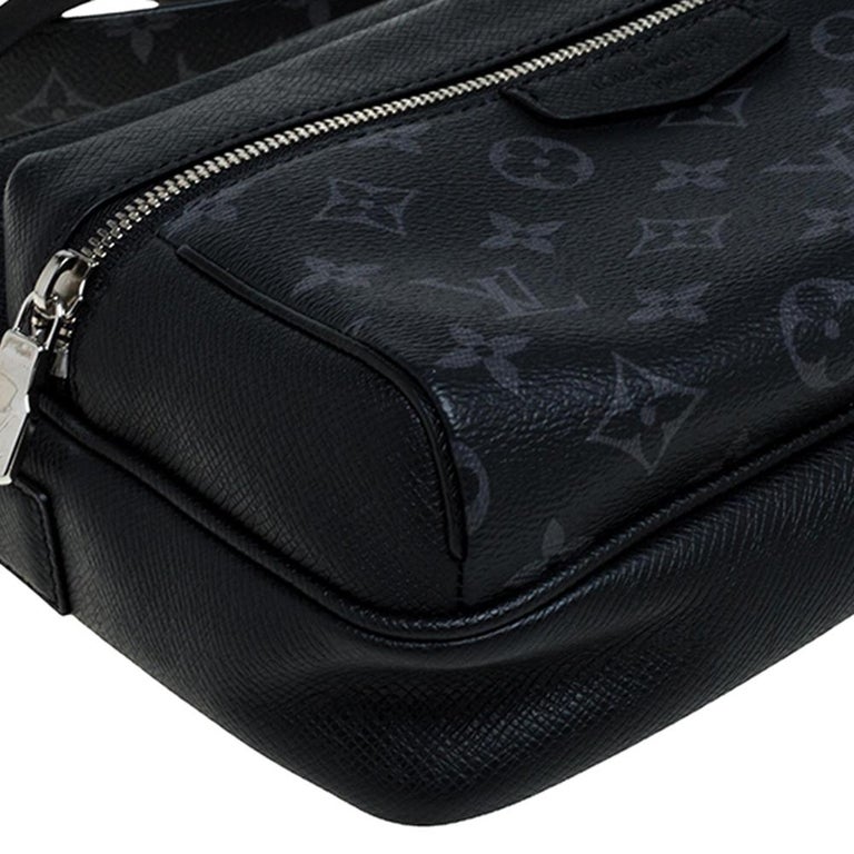 Louis Vuitton Black Monogram Eclipse Canvas and Taiga Leather