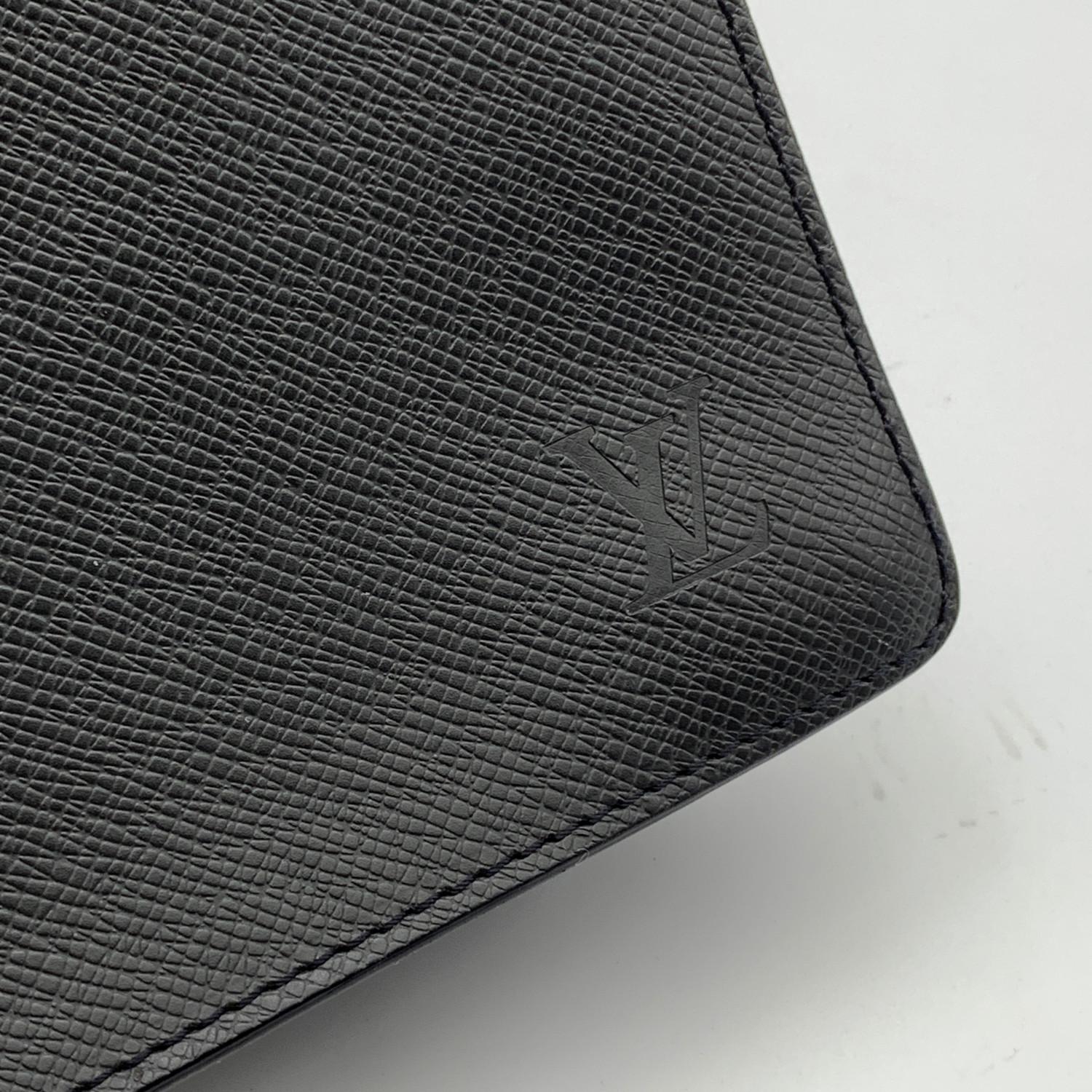 Louis Vuitton Black Taiga Leather Angara Porte Documents Briefcase 3