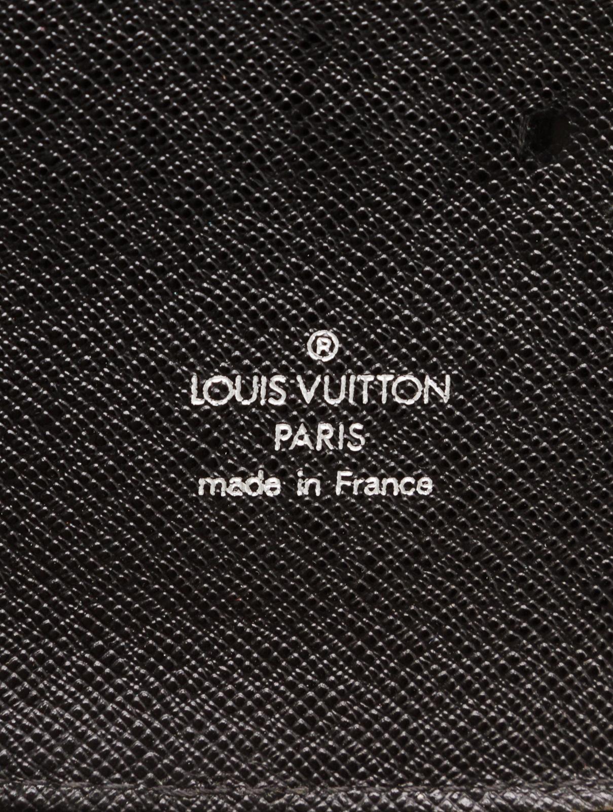 Louis Vuitton Black Taiga Leather Atoll Organizer 4