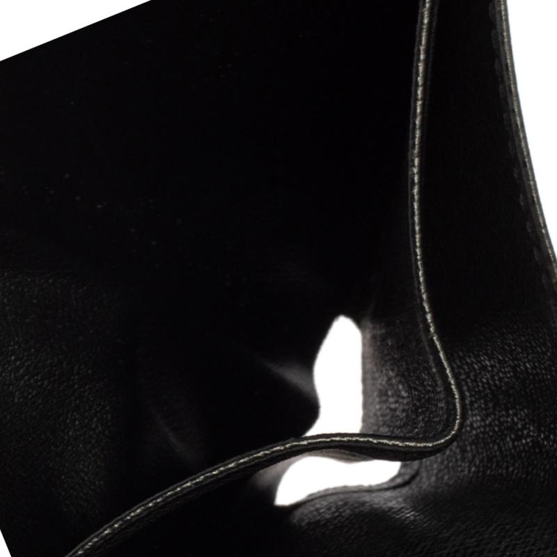 Louis Vuitton Black Taiga Leather Bifold Wallet 3