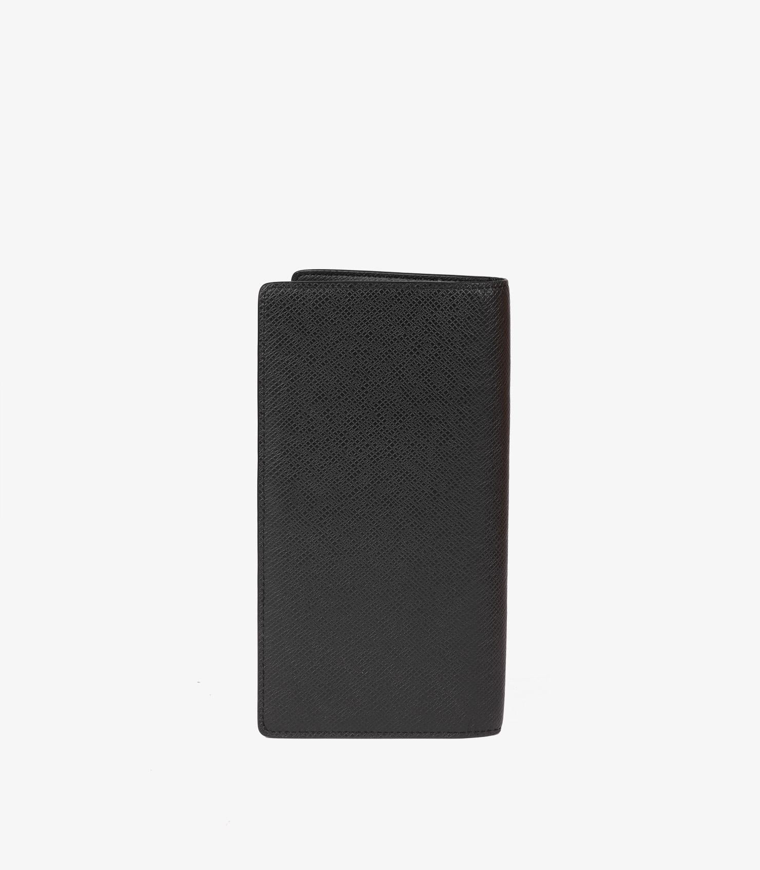 Louis Vuitton Black Taiga Leather Brazza Wallet

Brand- Louis Vuitton
Model- Brazza Wallet
Product Type- Wallet
Accompanied By- Louis Vuitton Box, Dust Bag, Ribbon, Bag
Colour- Black
Hardware- Silver
Material(s)- Taiga Leather
Authenticity Details-