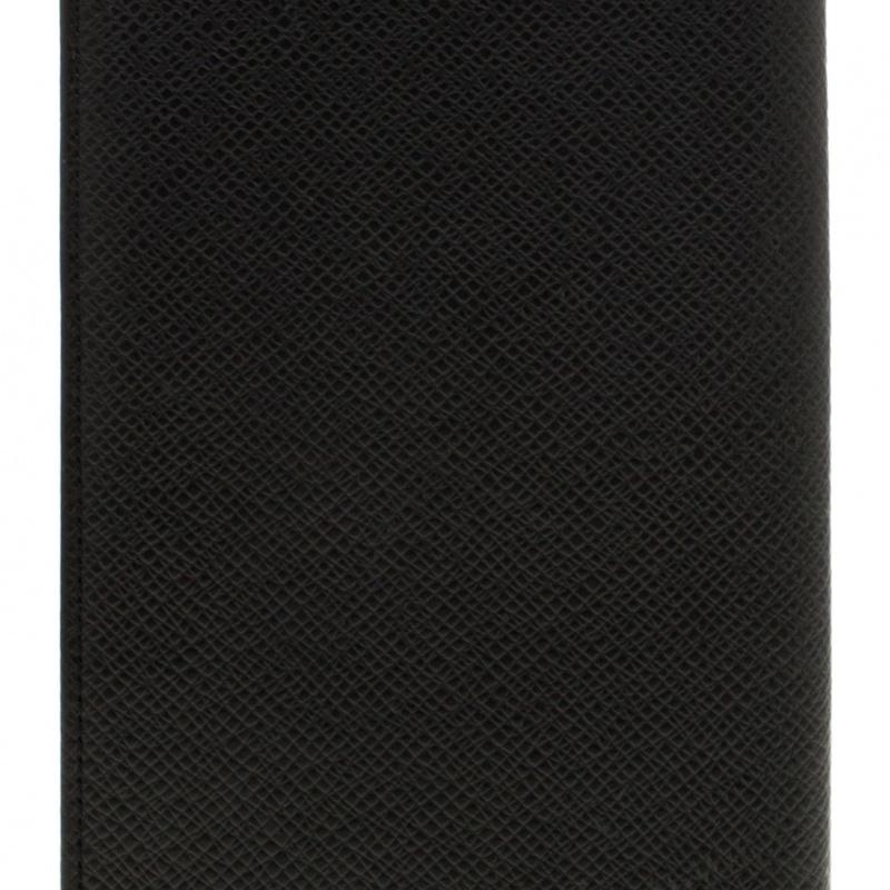 Louis Vuitton Black Taiga Leather Brazza Wallet 4