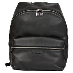 LOUIS VUITTON Black Taiga Leather Discovery PM Backpack