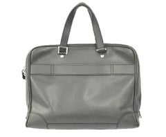Louis Vuitton Black Taiga Leather Igor Briefcase