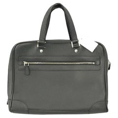 Louis Vuitton Black Taiga Leather Igor Briefcase