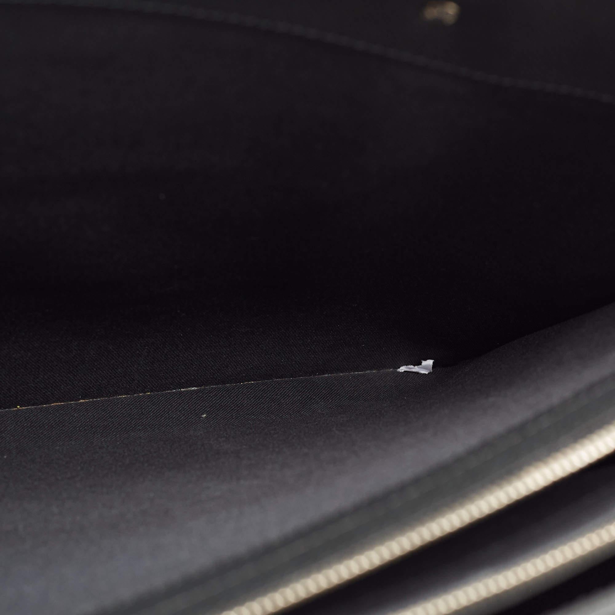 Louis Vuitton Black Taiga Leather Lozan Briefcase 2