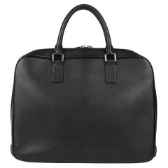 Louis Vuitton Black Taiga Leather Neo Igor Briefcase