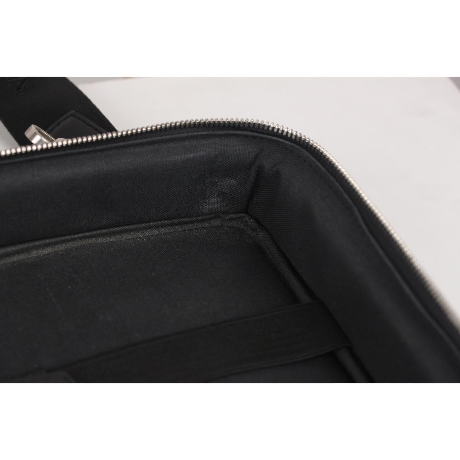 Louis Vuitton Black Taiga Leather Odessa Computer Case Briefcase 13