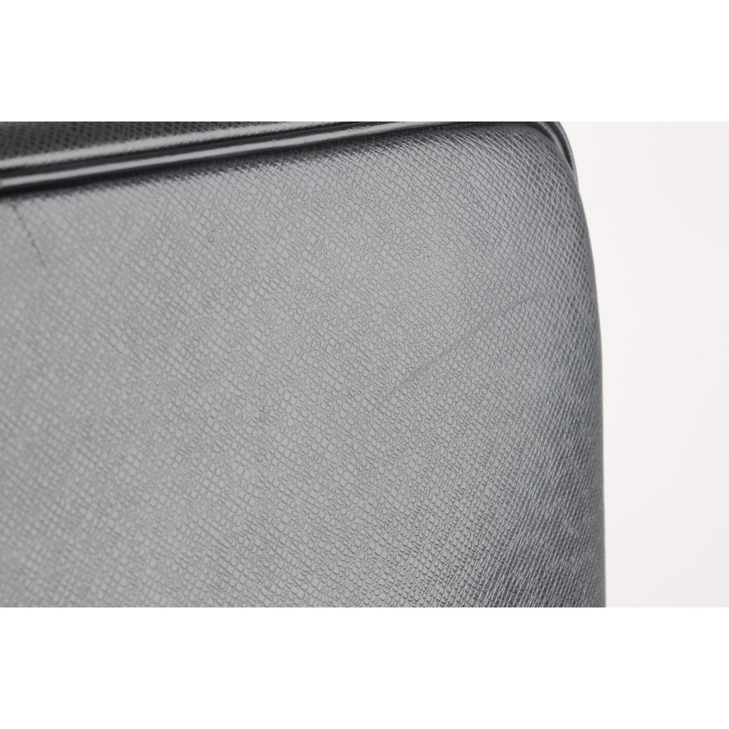 Louis Vuitton Black Taiga Leather Odessa Computer Case Briefcase 4