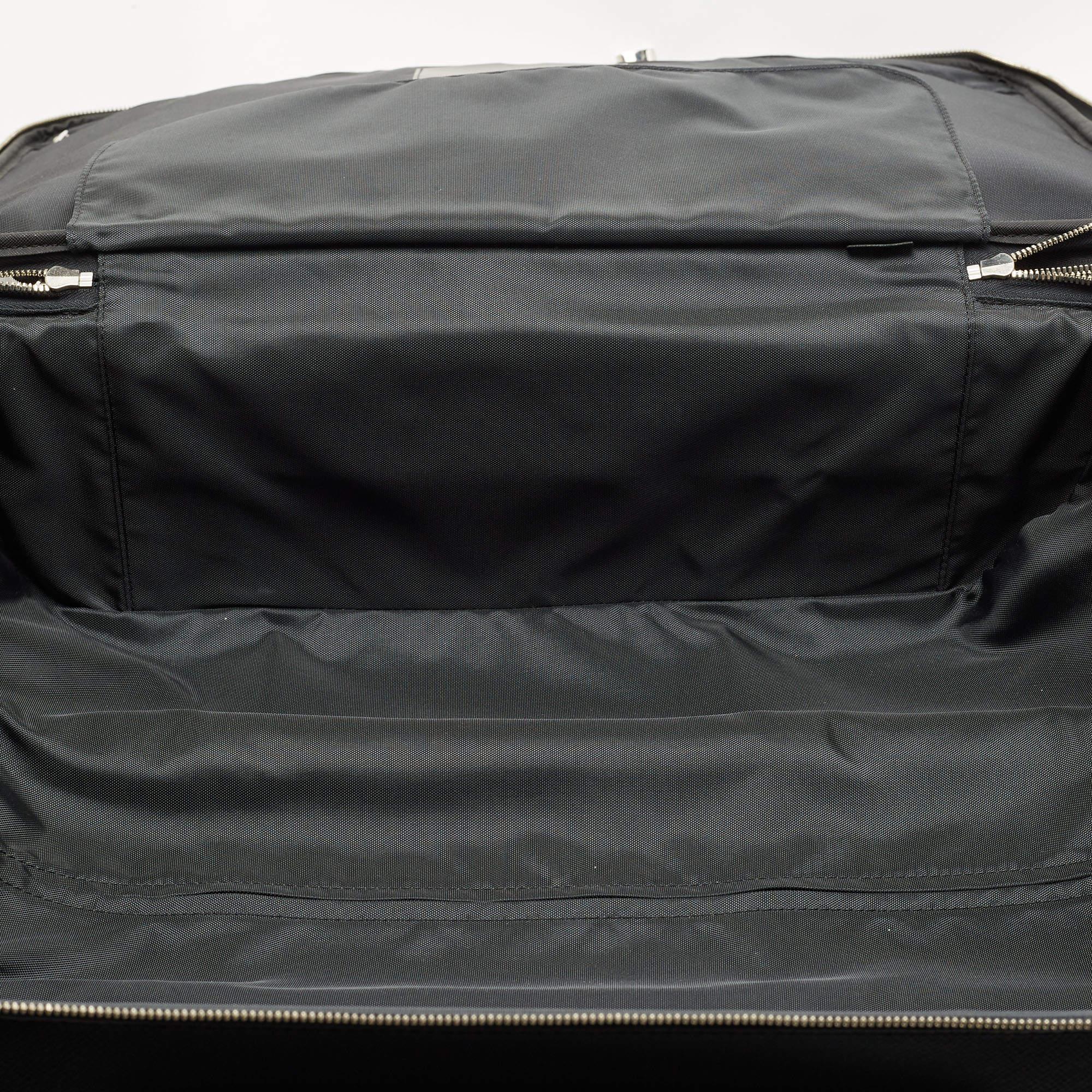 Louis Vuitton Black Taiga Leather Pegase Legere 55 Business Suitcase 12