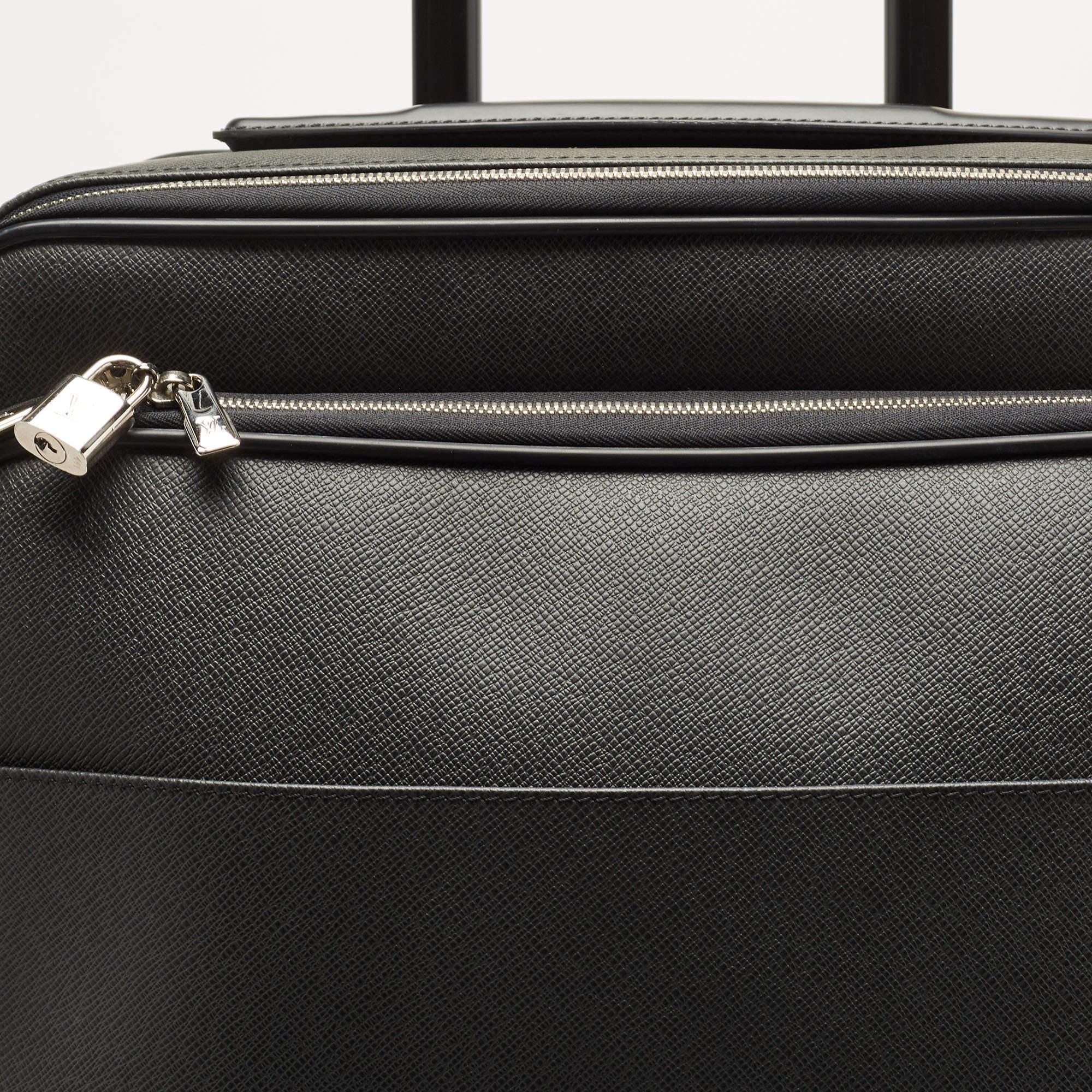 Louis Vuitton Black Taiga Leather Pegase Legere 55 Business Suitcase 13