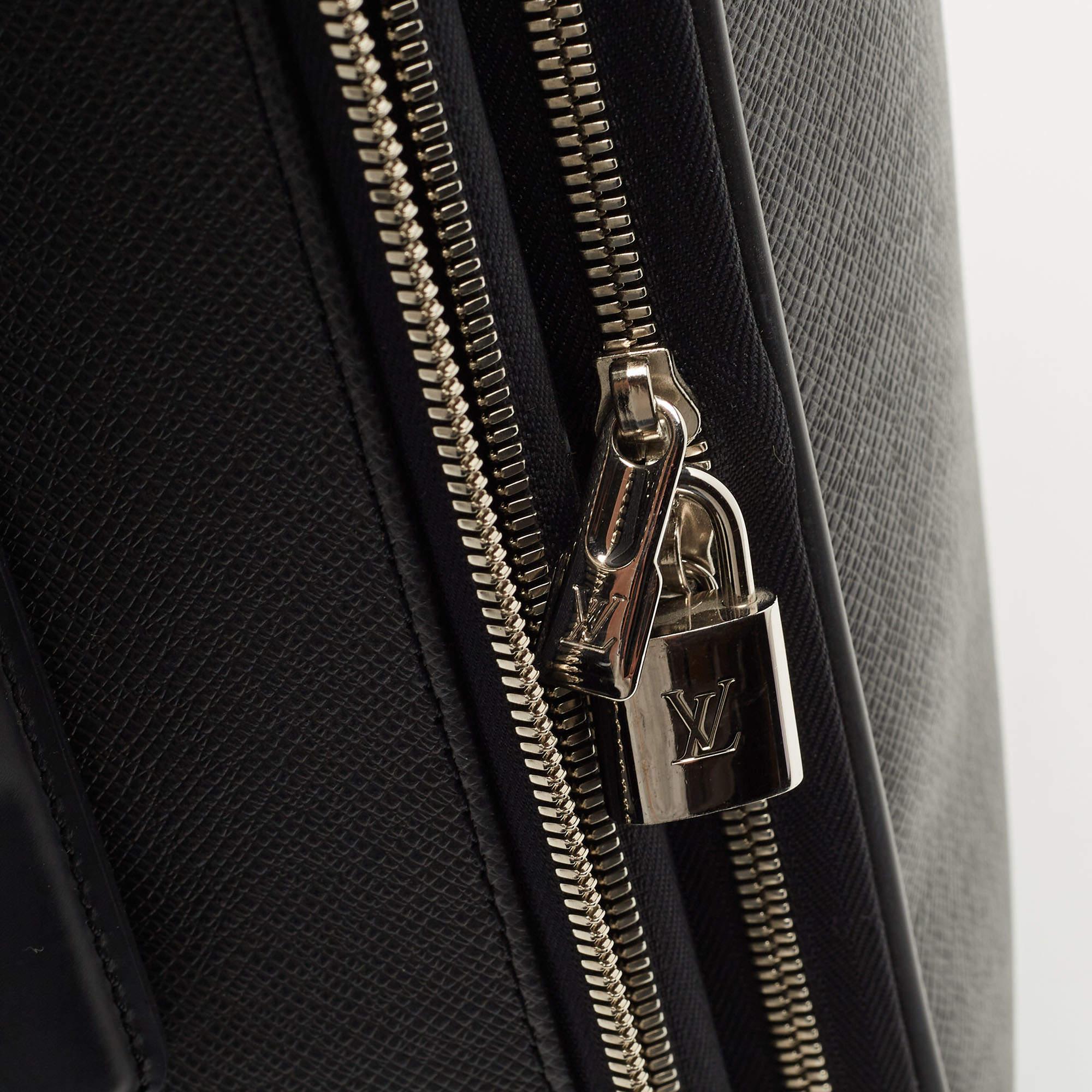 Louis Vuitton Black Taiga Leather Pegase Legere 55 Business Suitcase 3