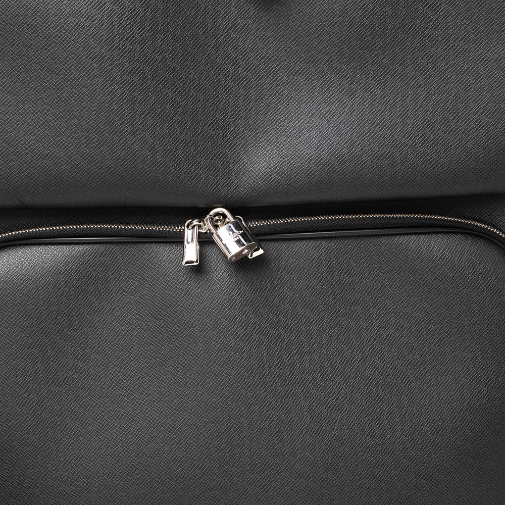 Louis Vuitton Black Taiga Leather Pegase Legere 55 Business Suitcase 4
