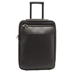 Louis Vuitton Black Taiga Leather Pegase Legere 55 Business Suitcase