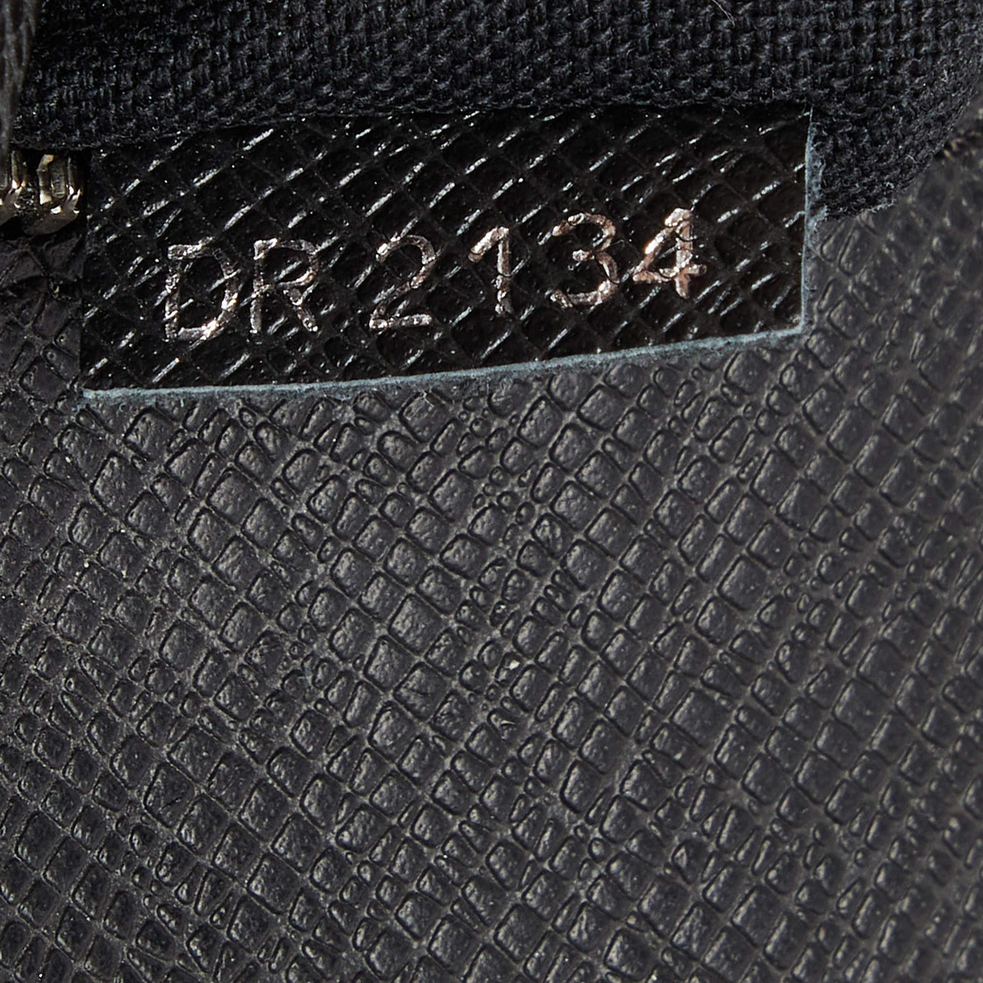 Louis Vuitton Black Taiga Leather Porte Documents Briefcase Bag 1