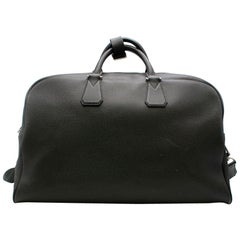 Louis Vuitton Black Taiga Leather Travel Bag 60cm