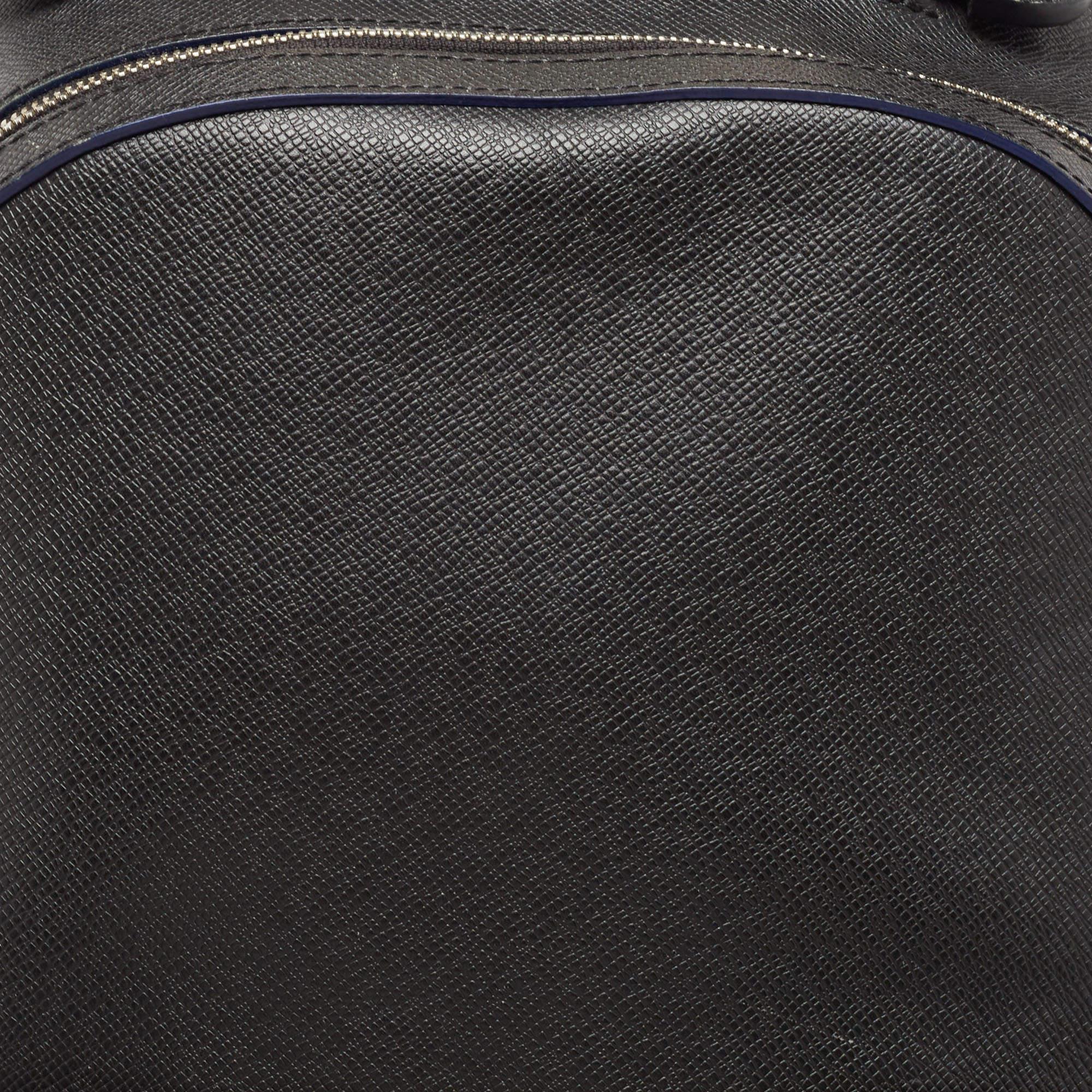Louis Vuitton Black Taiga Lether Anton Backpack 8