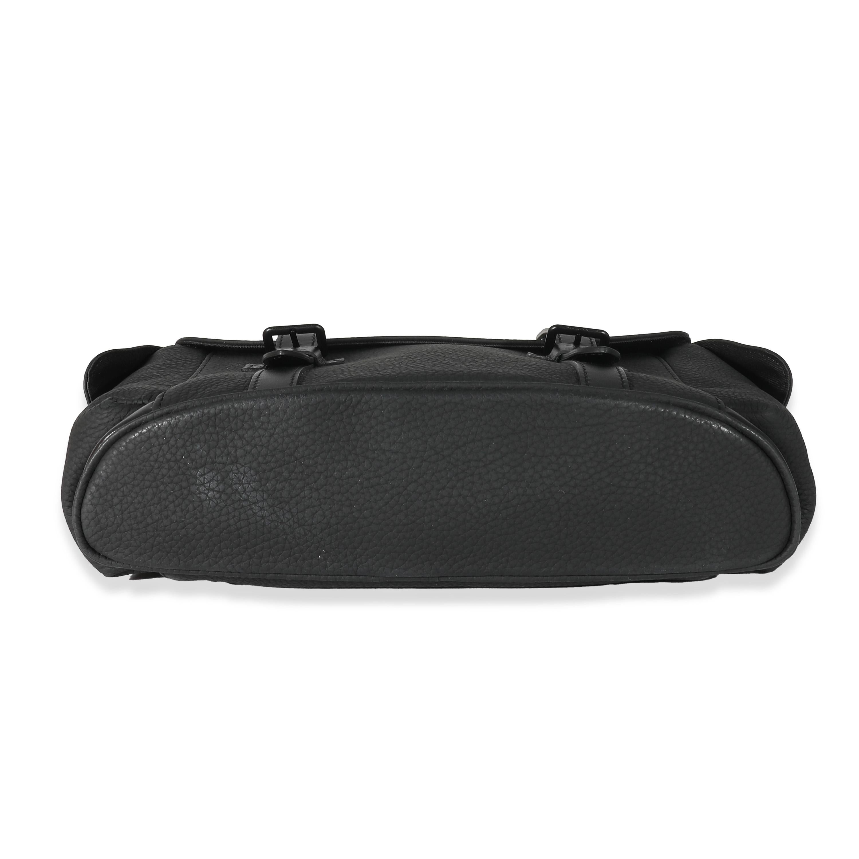 Louis Vuitton Black Taurillon Christopher Messenger For Sale 1