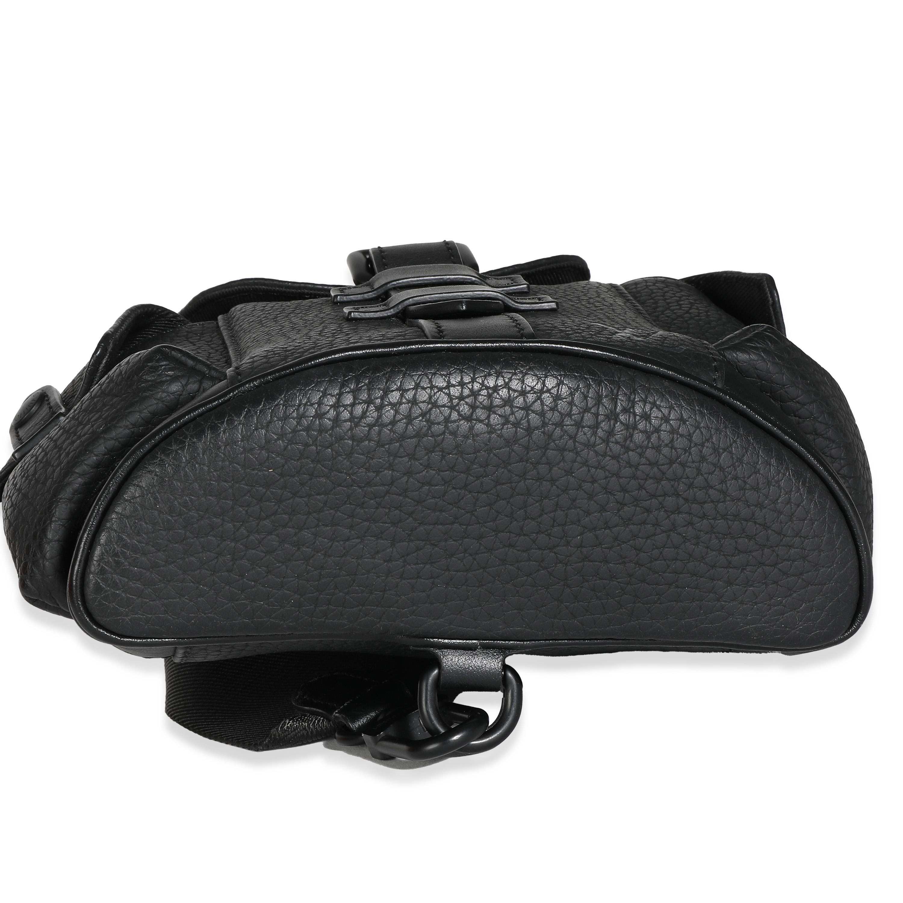 Sac à dos Louis Vuitton Taurillon Christopher XS noir Unisexe en vente