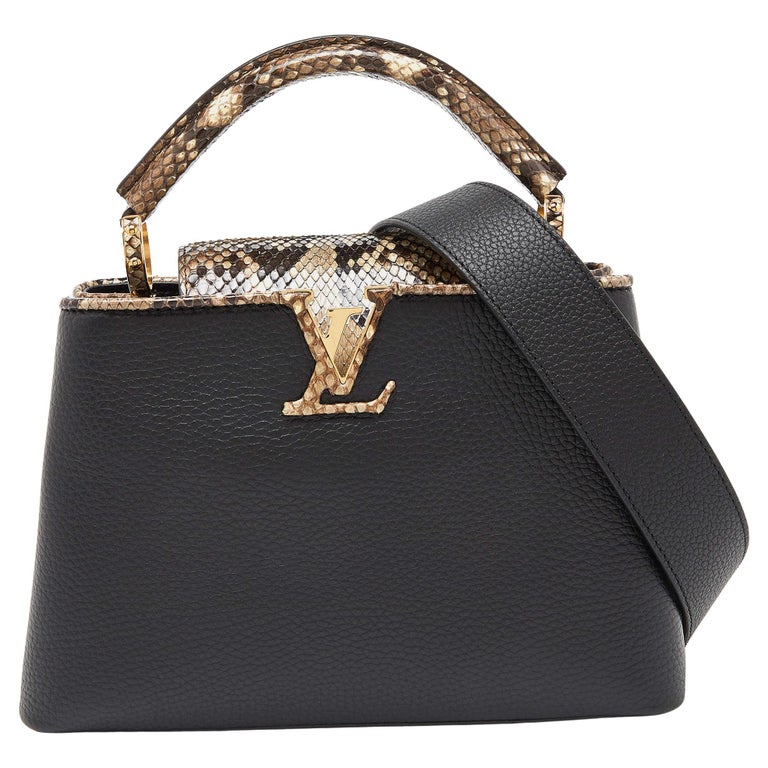 Louis Vuitton Lockme Bucket Bag Flower Embellished Leather at 1stDibs