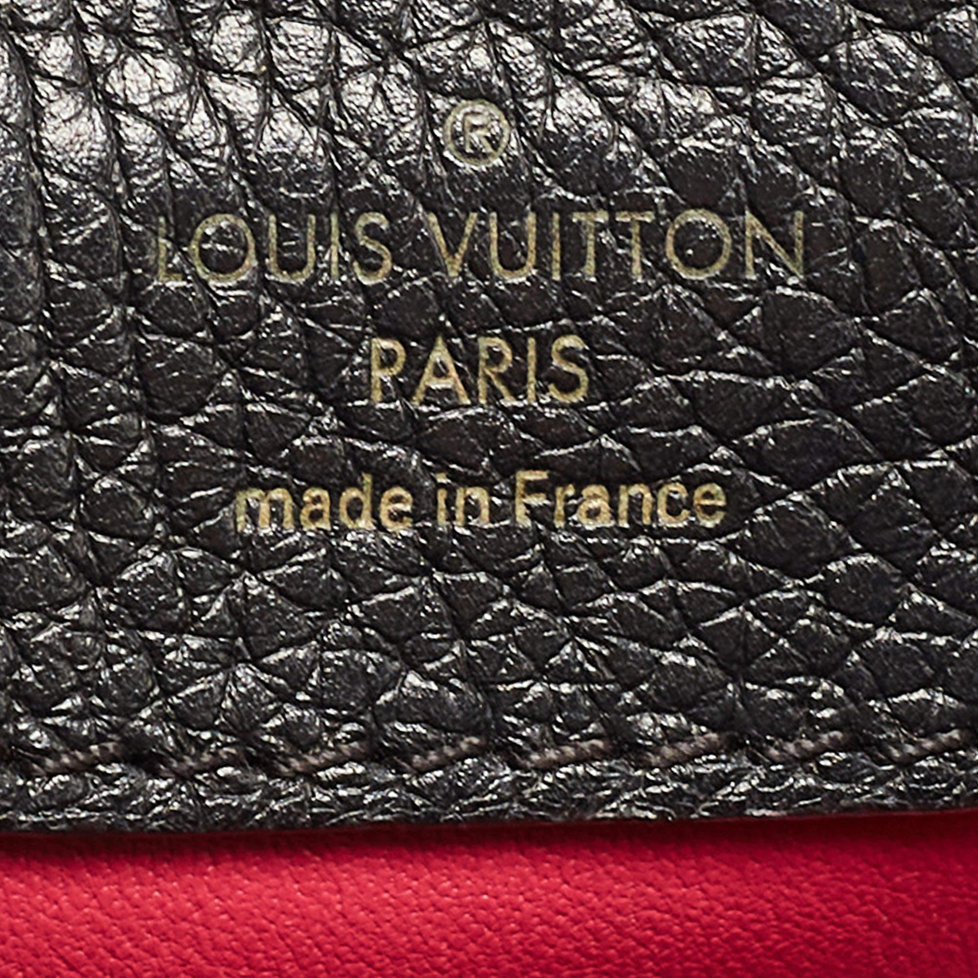 Louis Vuitton Black Taurillon Leather Capucines PM Bag 11