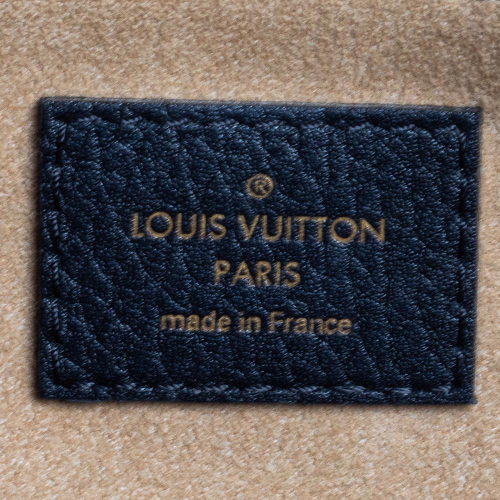 Louis Vuitton Black Taurillon Leather Volta Bag 4