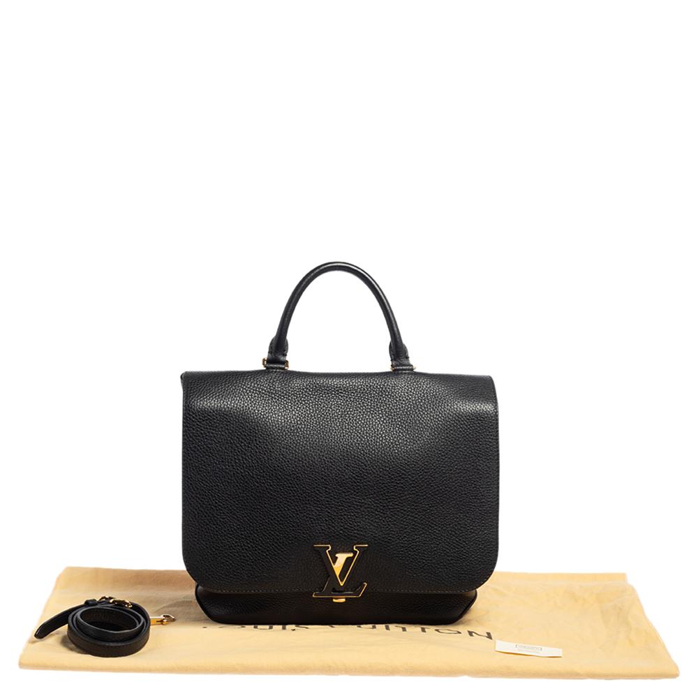 Louis Vuitton Black Taurillon Leather Volta Bag 9