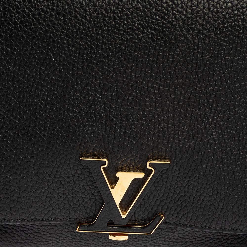 Louis Vuitton Black Taurillon Leather Volta Bag 2