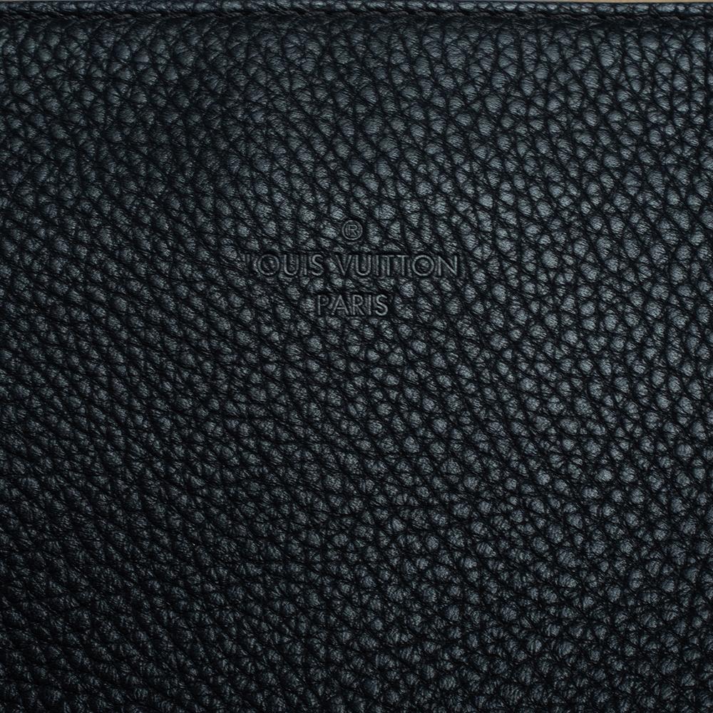 Louis Vuitton Black Taurillon Leather Volta Bag 3