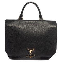Louis Vuitton Black Taurillon Leather Volta Bag