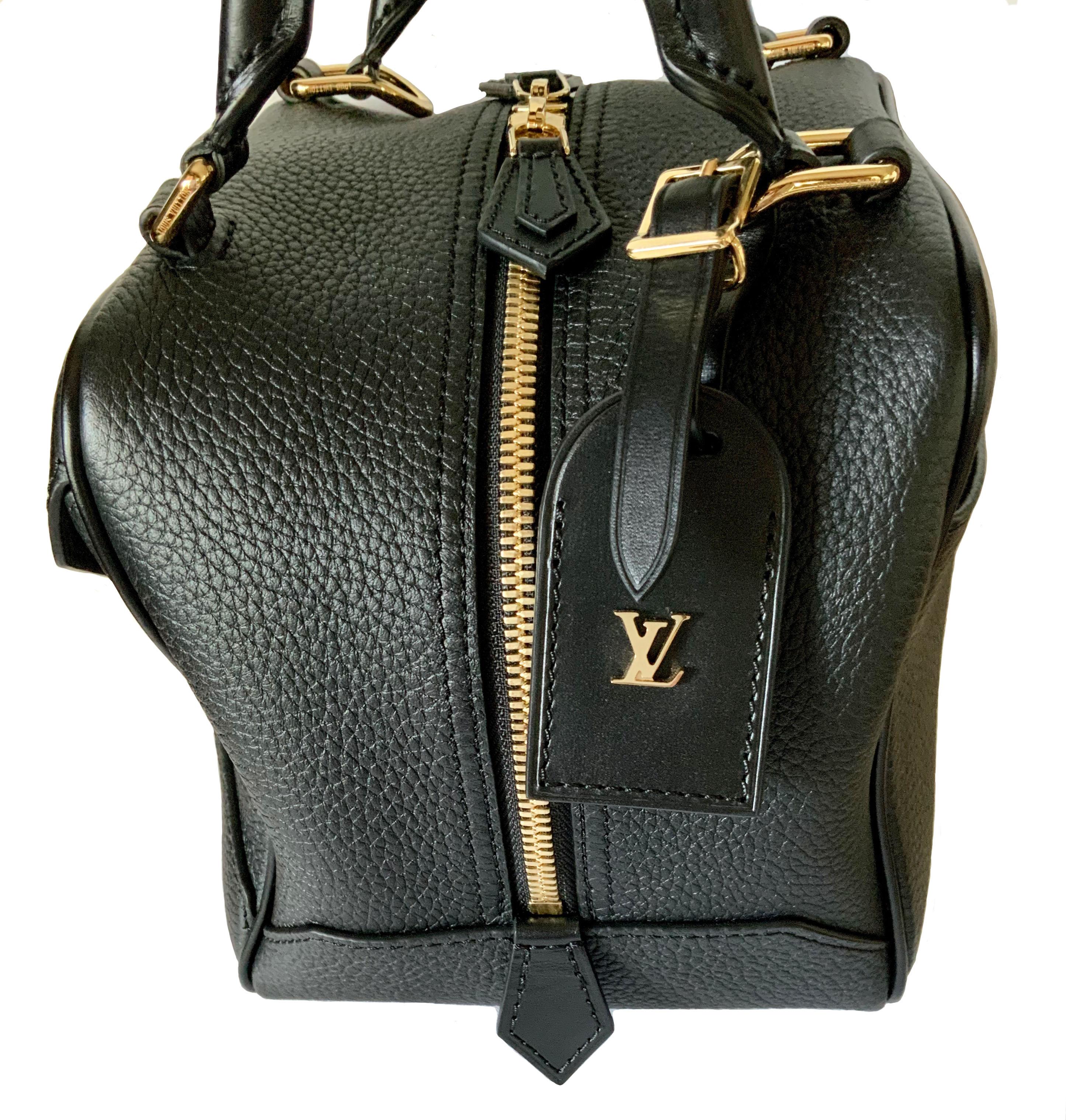 Women's or Men's Louis Vuitton Black Taurillon Neo Square Bag 