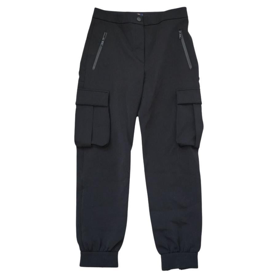 Louis Vuitton Black Technical Jersey Cargo Pants For Sale