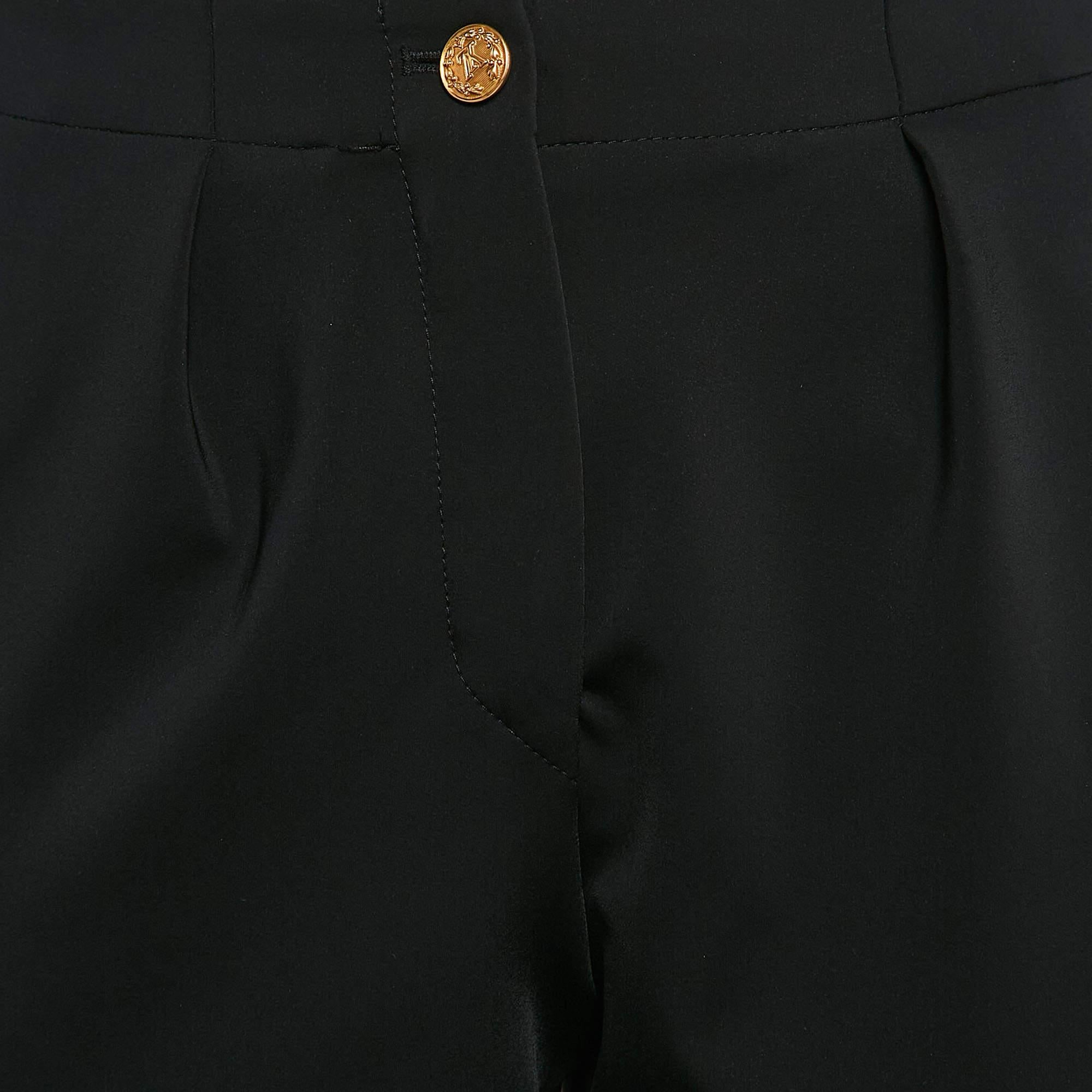 Pantalones de chándal Louis Vuitton de jersey técnico negro S en Bueno Estado en Dubai, Al Qouz 2