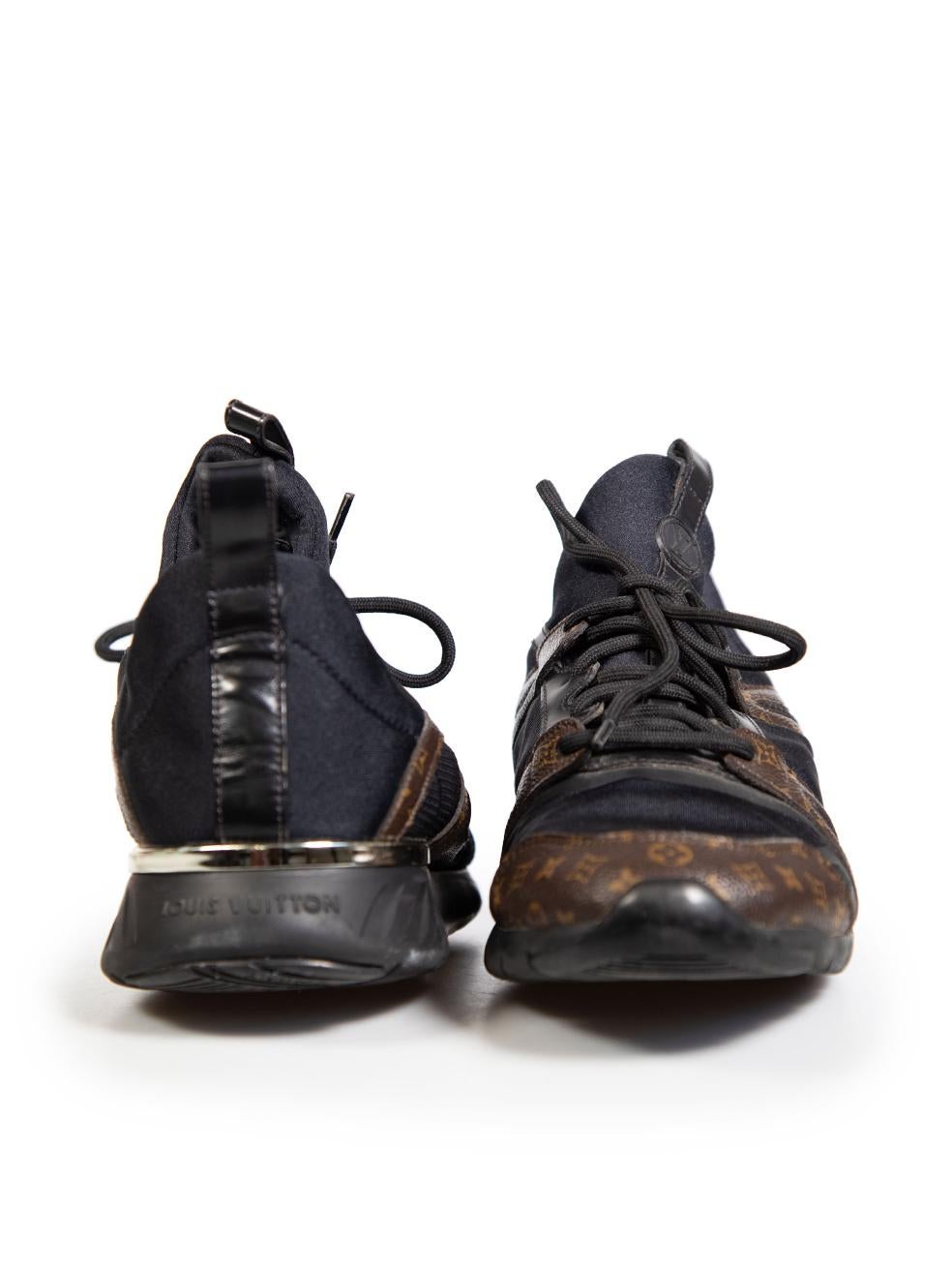 Louis Vuitton Zapatillas Técnicas Monograma Aftergame Negras Talla IT 40 Negro en venta